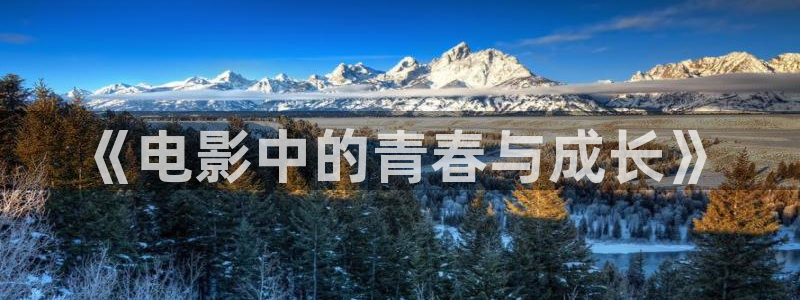 老湿影院在线看：《电影中的青春与成长》