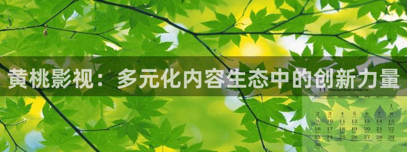 老湿影视在线播放：黄桃影视：多元化内容生态中的创新力量